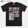 No One Is Illegal On Stolen Land America Flag 2022 T-Shirt