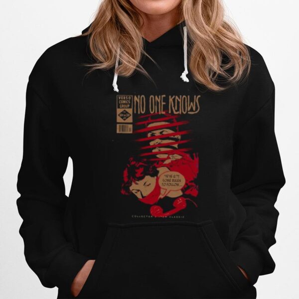 No One Knows Horror Design Halloween Hoodie