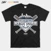 No Place Like Home New York Yankees New York Pro Baseball T-Shirt