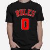 No Rules Zero Rules 0 Rules Famous Saying Famous Quote T-Shirt