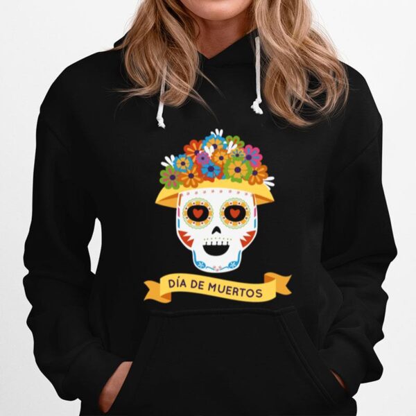 Official Sugar Skull Day Of Dead Dia De Muertos Hoodie