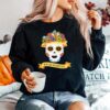 Official Sugar Skull Day Of Dead Dia De Muertos Sweater