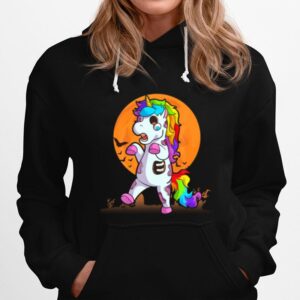 Official Unicorn Zombie Happy Halloween Hoodie