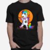 Official Unicorn Zombie Happy Halloween T-Shirt