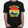 Ofishally Retired Fishing Vintage T-Shirt