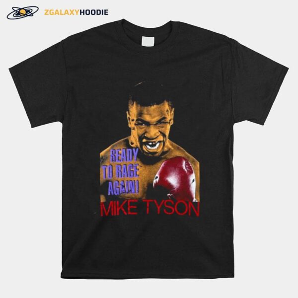 Og Mike Tyson Ready To Rage Again Vintage T-Shirt