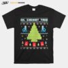 Oh Chemist Tree Ugly Christmas T-Shirt