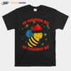 Oh Christmas Bee Santa Bee Xmas T-Shirt