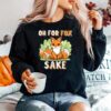 Oh For Fox Sake Kawaii Otaku Cartoon Anime Woodland Nocturnal Sweater