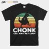 Oh Lawd He Comin Chonk T Rex Chunky Vintage T-Shirt