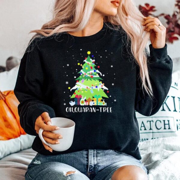 Oh Quaran Tree Christmas Sweater