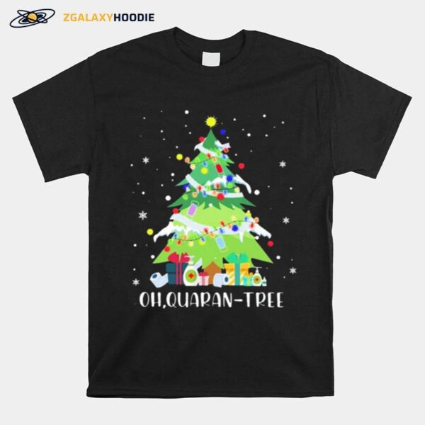 Oh Quaran Tree Christmas T-Shirt