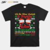 Oh The Virus Outside Is Frightful But This Wine Is So Delightful Christmas T-Shirt