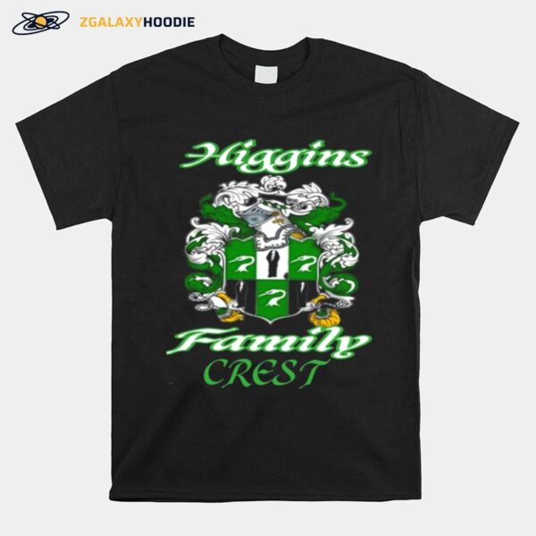 Ohiggins Family Crest Green T-Shirt