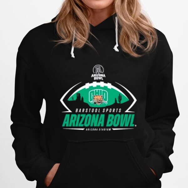 Ohio Bobcats 2022 Barstool Sports Arizona Bowl Copy Hoodie