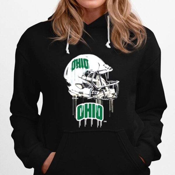 Ohio Bobcats Vintage Helmet Football Copy Hoodie