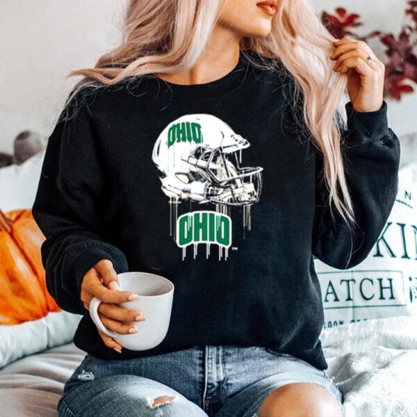 Ohio Bobcats Vintage Helmet Football Copy Sweater