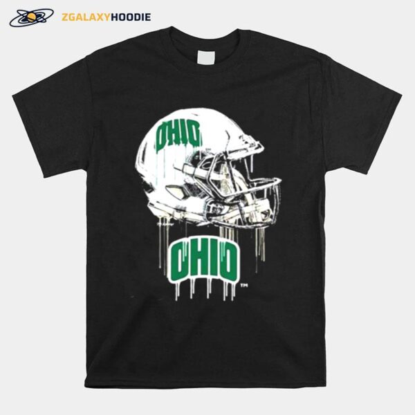 Ohio Bobcats Vintage Helmet Football Copy T-Shirt