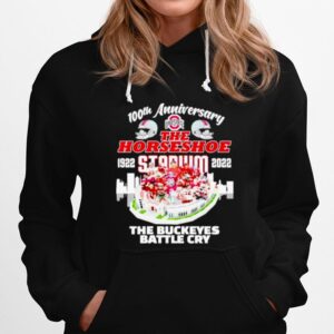 Ohio State Buckeyes 100Th Anniversary The Horseshoe 1922 2022 Hoodie