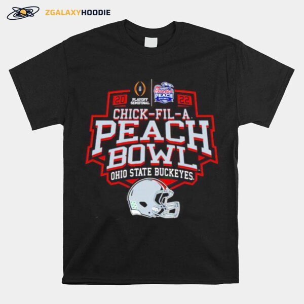 Ohio State Buckeyes 2022 Cfp Semifinals Chick Fil A Peach Bowl T-Shirt