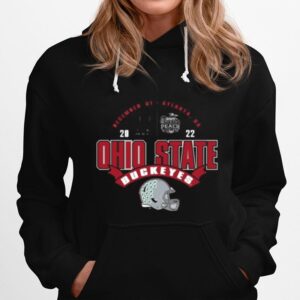 Ohio State Buckeyes 2022 Peach Bowl Nickel Blitz Hoodie