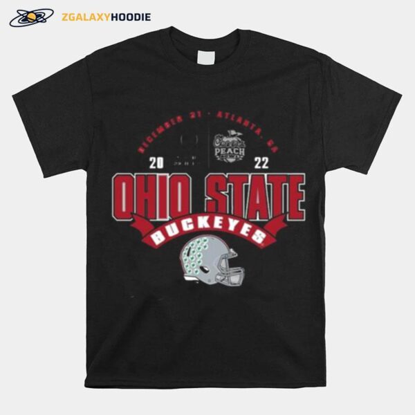 Ohio State Buckeyes 2022 Peach Bowl Nickel Blitz T-Shirt