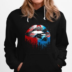 Ohio State Buckeyes And Carolina Panthers Lips Hoodie