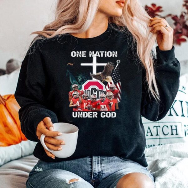 Ohio State Buckeyes One Nation Under God Sweater