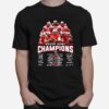 Ohio State Buckeyes Sugar Bowl Champions Signatures T-Shirt