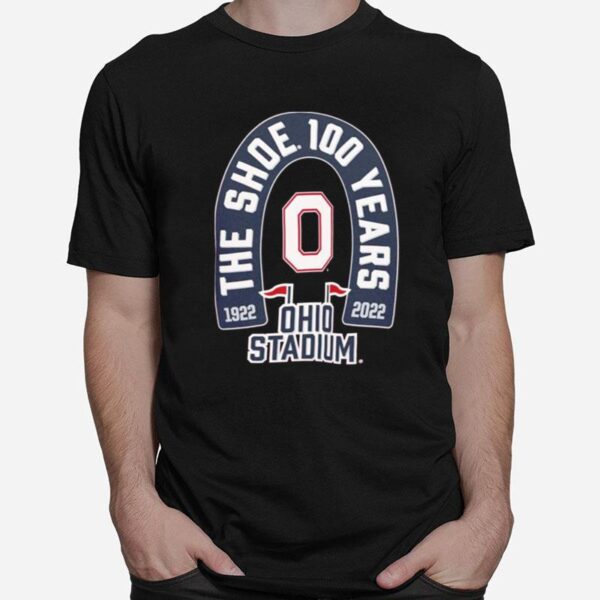 Ohio State Buckeyes The Shoe 100Th Anniversary T-Shirt