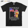 Ohio State Pooh And Piglet Our Flag Does Not Fly Because The Wind Moves It T-Shirt