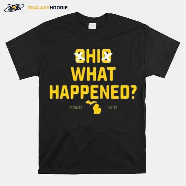 Ohio What Happened 2022 T-Shirt