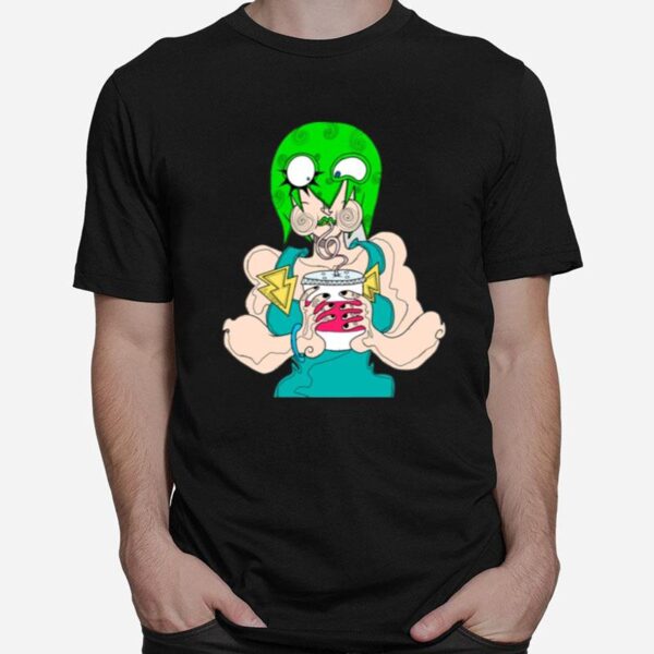 Oingo Boingo Style Foo Fighters Jojos Bizarre Adventure T-Shirt