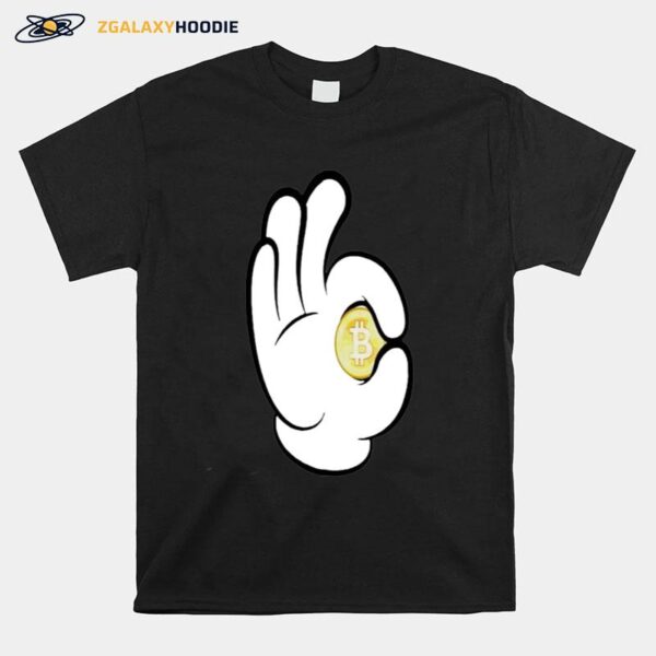 Ok Bitcoin Mickey Mouse T-Shirt