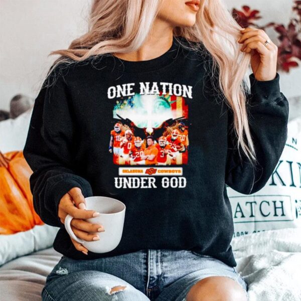 Oklahoma Cowboys One Nation Under God Sweater