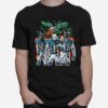 Philadelphia Eagles Skull Super Bowl Lvii Champions 2023 T-Shirt