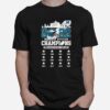 Philadelphia Eagles Skyline 2022 Nfc East Division Champions T-Shirt