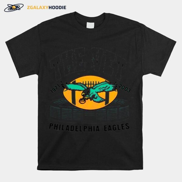 Philadelphia Eagles Stadium The Vet Philadelphia Eagles T-Shirt