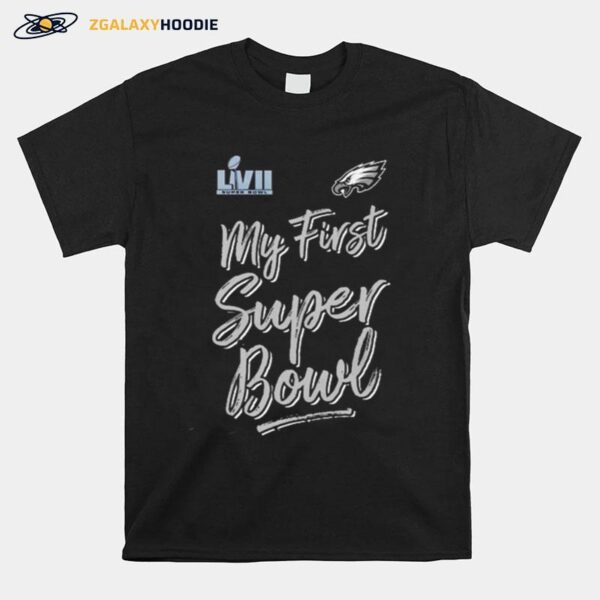 Philadelphia Eagles Super Bowl Lvii My First 2023 T-Shirt