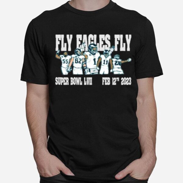 Philadelphia Fly Eagles Fly Super Bowl 2023 T-Shirt