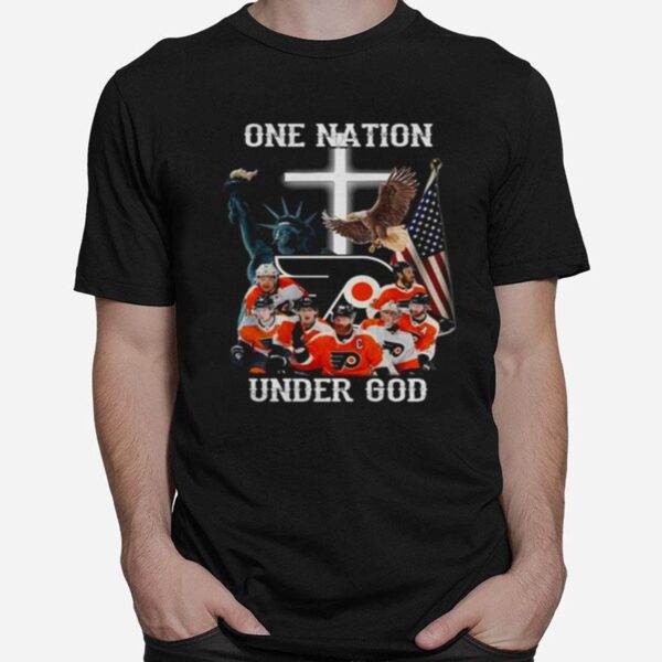 Philadelphia Flyers One Nation Under God T-Shirt