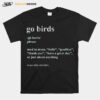 Philadelphia Go Birds Definition T-Shirt