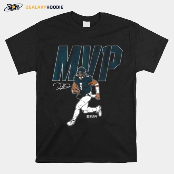 Philadelphia Jalen Hurts Mvp Signature 2022 Copy T-Shirt