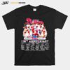 Philadelphia Phillies 138Th Anniversary Thank You For The Memories Signatures T-Shirt