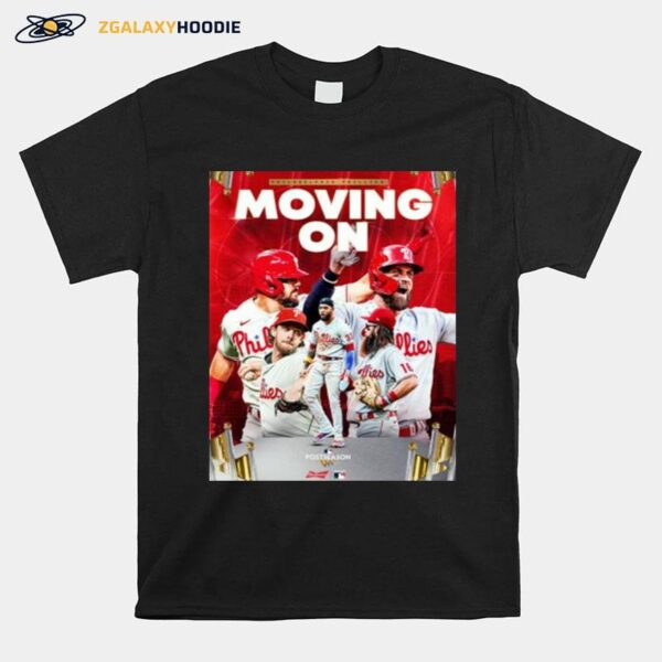 Philadelphia Phillies 2022 Postseason Moving On T-Shirt