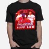 Philadelphia Phillies Baseball Cliff Lee Mlb Sport Team 2022 World Series T-Shirt