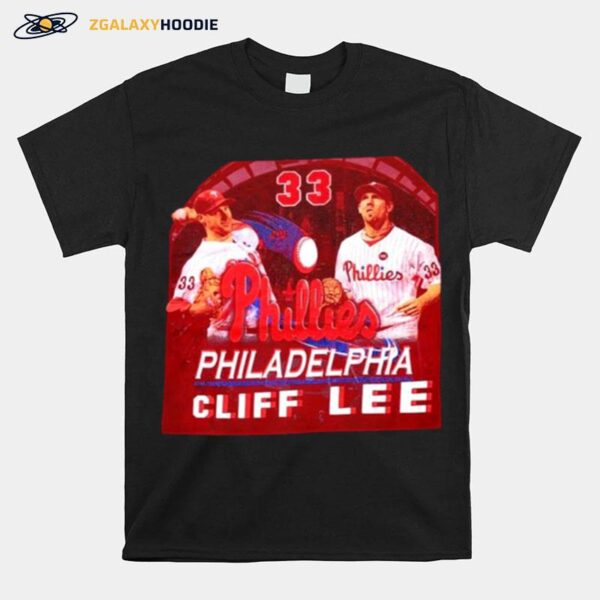 Philadelphia Phillies Baseball Cliff Lee Mlb Sport Team 2022 World Series T-Shirt