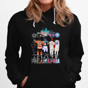 Philadelphia Team Sport City 2022 Signatures Hoodie