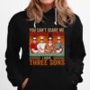 Philip William Mommy Jack You Cant Scare Me I Have Three Sons Vintage Hoodie