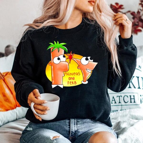 Phineas And Ferb Brothers Cartoon Sweater